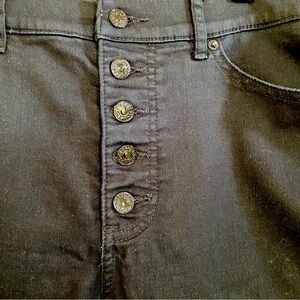 Express high waisted skinny jeans